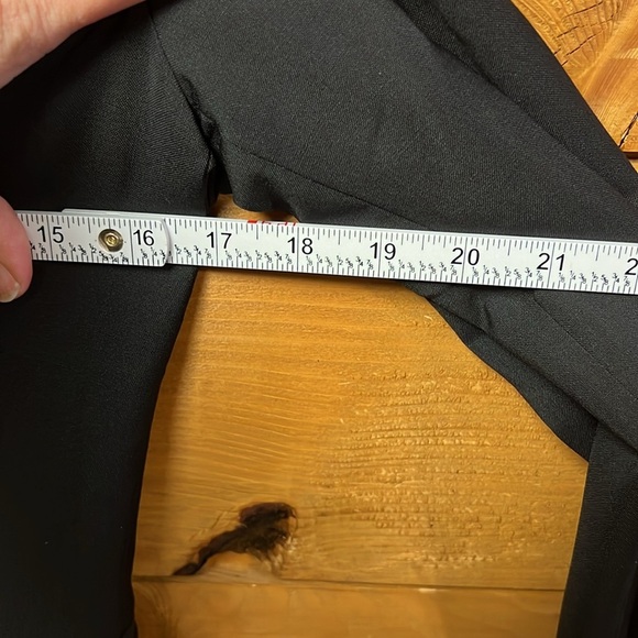 Benetton Women’s Black Blazer Jacket Career Work Classic Made In Italy 38‎ small - Picture 5 of 11